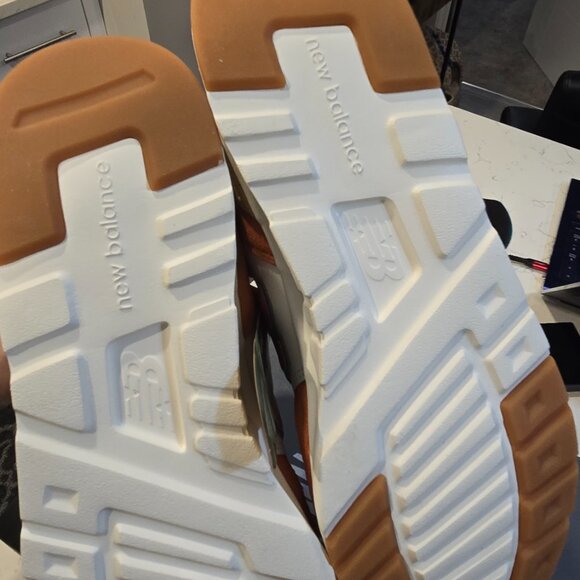 New Balance 997H CORDURA FABRIC Sea Salt Orange CM997HZD Men's Size 12 NEW SHOES - Picture 11 of 12